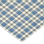 Nappe Clan Hannay Bright Blue and White Scottish Tartan (Angle)
