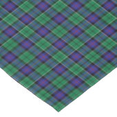 Nappe Clan Leslie Bright Blue et Green Scottish Tartan (Angle)