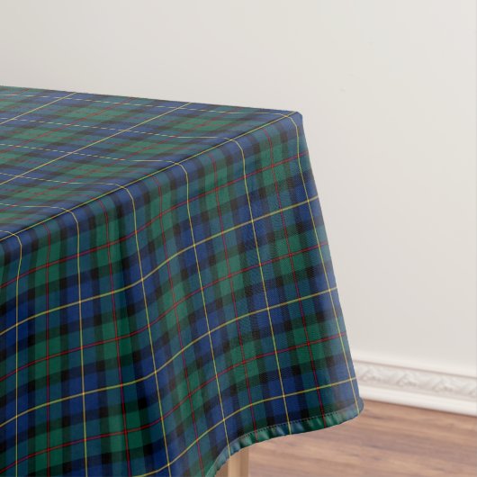 Nappe Clan MacLeod de Skye Blue & Green Scottish Tartan (In Situ)