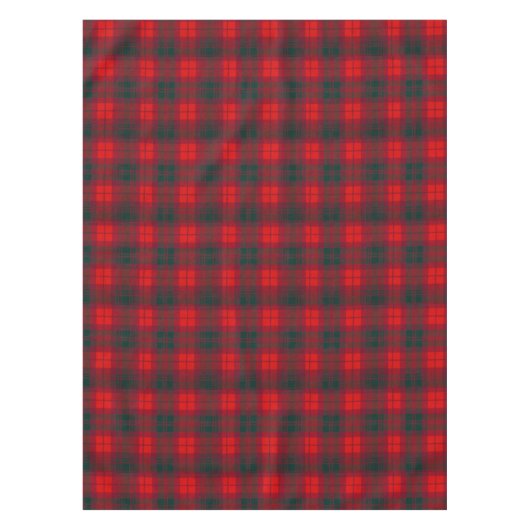 Nappe Clan Macnab Tartan Tablecloth (Devant)