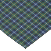 Nappe Clan MacNeil Dark Blue et Green Scottish Tartan (Angle)