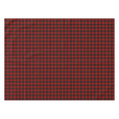 Nappe Clan MacQueen Tartan écossais rouge et noir (Devant (Horizontal))