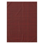 Nappe Clan MacQueen Tartan écossais rouge et noir (Devant)