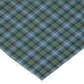 Nappe Clan MacRae Tartan de chasse écossais vert et bleu (Angle)