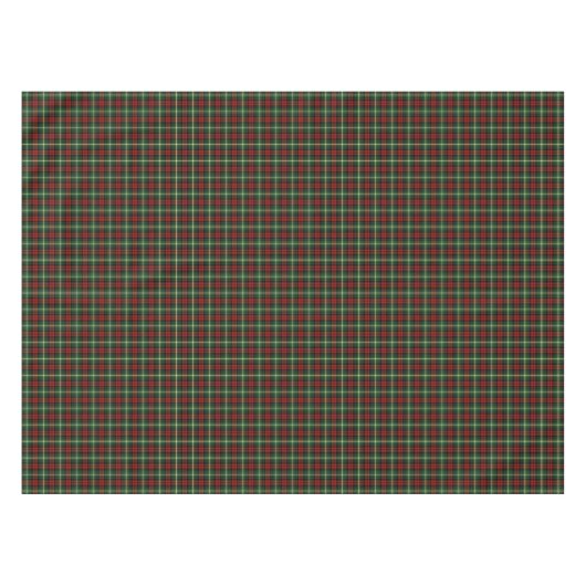 Nappe Clan Martin Green et Red Scottish Tartan (Devant (Horizontal))