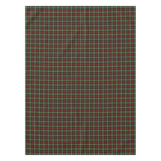 Nappe Clan Martin Green et Red Scottish Tartan (Devant)