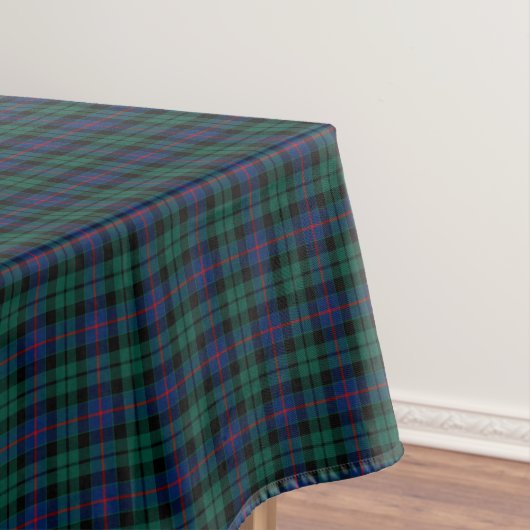 Nappe Clan Morrison Green et Blue Scottish Tartan (In Situ)