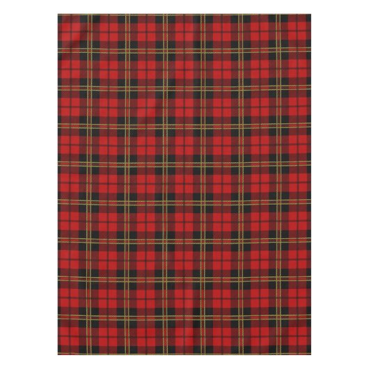 Nappe Clan Tartan Motif de Brodie Red Scottish (Devant)