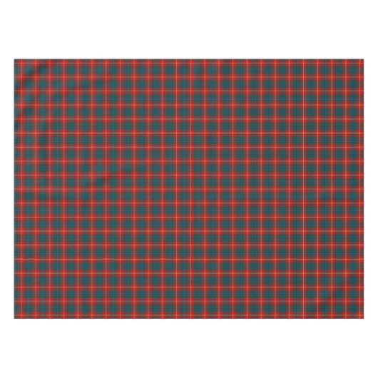 Nappe Clan Turnbull rouge et vert Plaid Scottish Tartan (Devant (Horizontal))