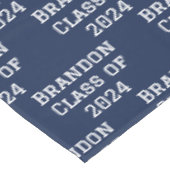 Nappe Classe de 2024 Marine Blue Graduate Graduate (Angle)