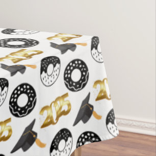 Nappe Classe de diplôme de 2025 Donuts and Degrees Moder