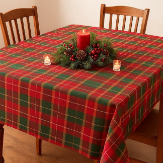 Nappe Classic Christmas Tartan Red Green Holiday