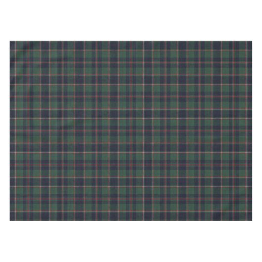 Nappe Classic Dark Blue Red Green Plaid Pattern (Devant (Horizontal))