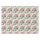 Nappe Classic English Roses In Soft Shades Of Pink  (Devant (Horizontal))