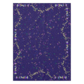Nappe Classic Happy New Year - Confetti et Casquettes de (Devant)
