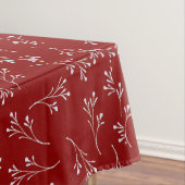 Nappe Classic Red Holiday | Dîner de Noël (In Situ)