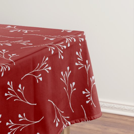 Nappe Classic Red Holiday | Dîner de Noël (In Situ)