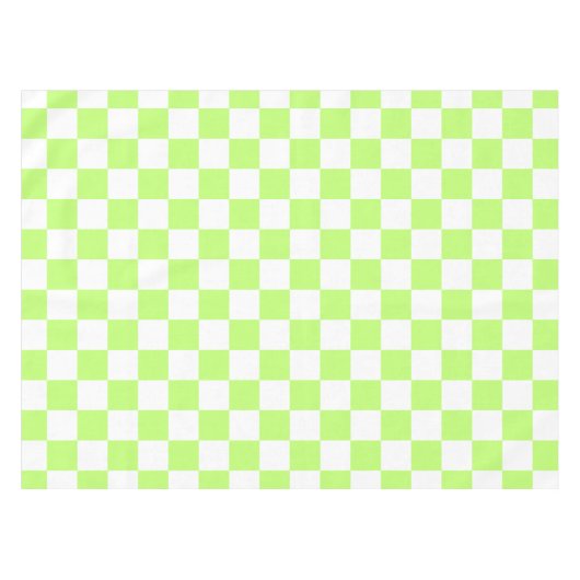 Nappe Classic visual lime checkerboard  (Devant (Horizontal))