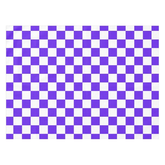 Nappe Classic visual violet checkerboard  (Devant (Horizontal))