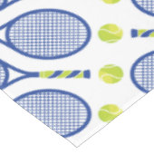 Nappe 💙 classique 🎾 bleu, vert, blanc 🎾 motif (Angle)