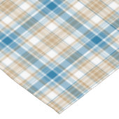 Nappe Classique carreaux beige et bleu (Angle)