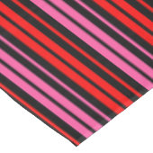 Nappe Classique design à rayures verticales rouges et ro (Angle)