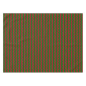 Nappe Classique rouge et vert de Noël (Devant (Horizontal))