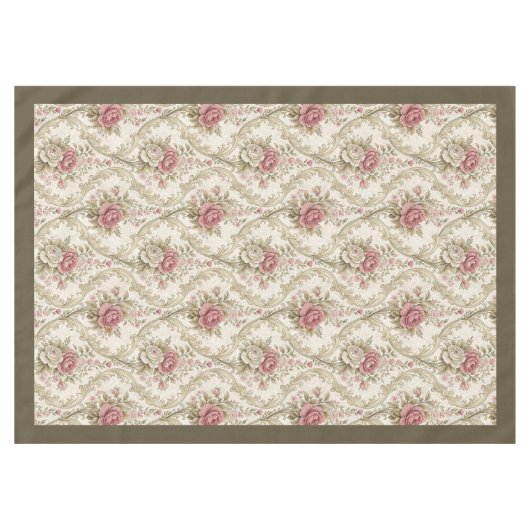 Nappe Classique Victorienne Damas Chaleureuse Atmosphère (Devant (Horizontal))