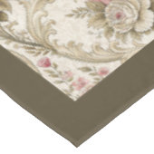 Nappe Classique Victorienne Damas Chaleureuse Atmosphère (Angle)