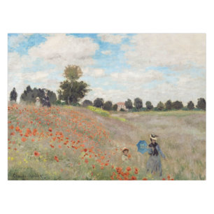 Nappe Claude Monet - Champ de pavot