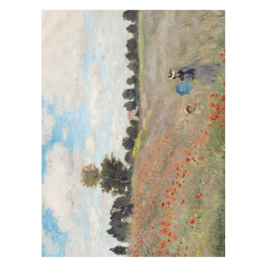 Nappe Claude Monet - Champ de pavot (Devant)