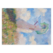 Nappe Claude Monet - Femme avec Parasol face à gauche (Devant (Horizontal))