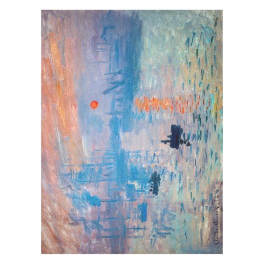 Nappe Claude Monet - Impression, lever de soleil (Devant)