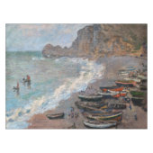 Nappe Claude Monet - La plage d'Etretat (Devant (Horizontal))