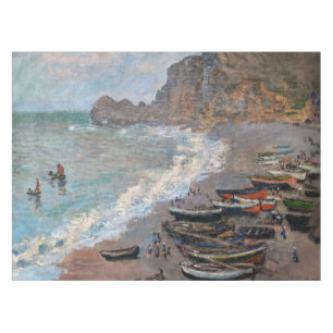 Nappe Claude Monet - La plage d'Etretat