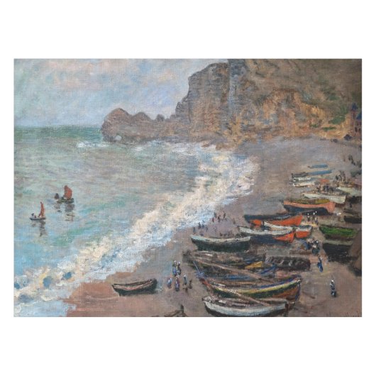Nappe Claude Monet - La plage d'Etretat (Devant (Horizontal))