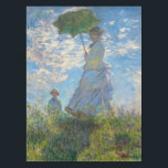 Nappe Claude Monet - La Promenade, Femme avec un Parasol<br><div class="desc">La Promenade,  Femme avec un Parasol / Madame Monet et son fils / La Promenade / La Femme a l'ombrelle - Claude Monet,  1875</div>