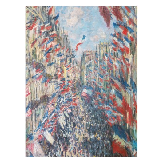 Nappe Claude Monet - La Rue Montorgueil - Paris (Devant)