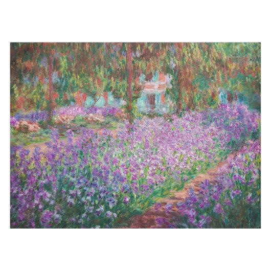 Nappe Claude Monet - Le jardin de l'artiste à Giverny (Devant (Horizontal))