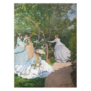 Nappe Claude Monet - Les femmes dans le jardin
