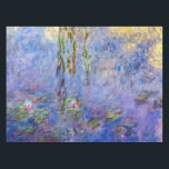 Nappe Claude Monet - Lys d'eau<br><div class="desc">Nymphéas d'eau par Claude Monet en 1916-1919</div>