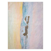 Nappe Claude Monet - Norvège Paysage, Maisons Bleues (Devant)