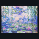 Nappe Claude Monet - Nymphéas / Nymphéas 1919<br><div class="desc">Nymphéas (W.1852) - Claude Monet,  Huile sur toile,  1916-1919</div>