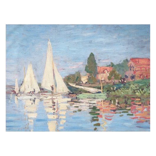 Nappe Claude Monet - Regattas à Argenteuil (Devant (Horizontal))