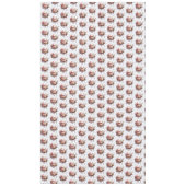 Nappe Clause du Père Noël avec un renne tirant son traîn (Devant)