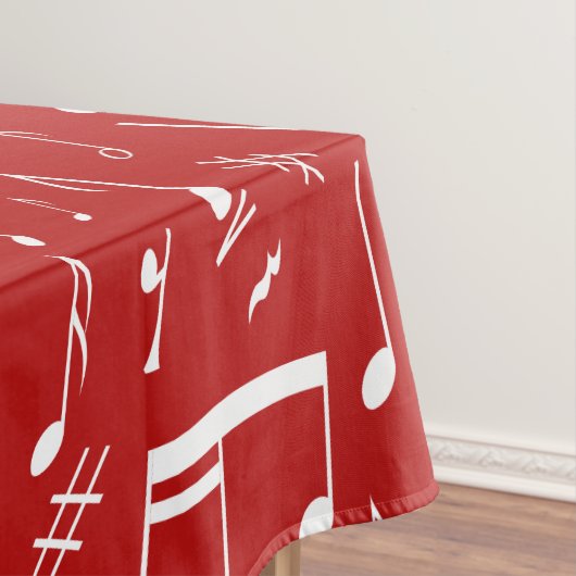 Nappe Clés de piano de courbe et notes musicales (In Situ)