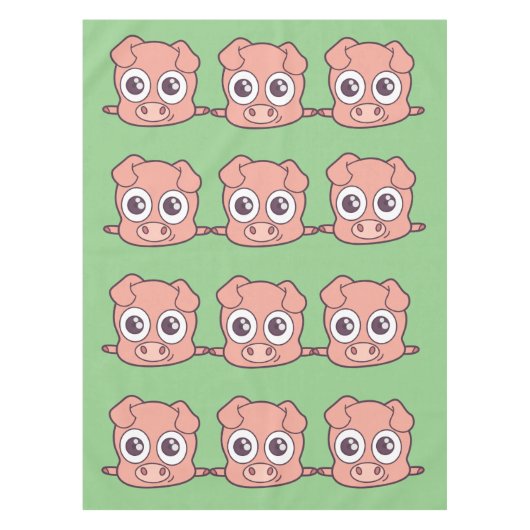 Nappe Clipart mignon de porc (Devant)