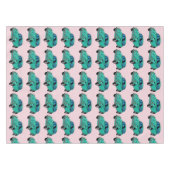 Nappe Cloche de table de voiture bleue (Devant (Horizontal))
