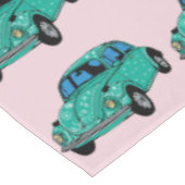 Nappe Cloche de table de voiture bleue (Angle)