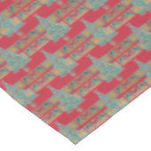 Nappe cloches décoratives et arcs rouges sur les arbres  (Angle)